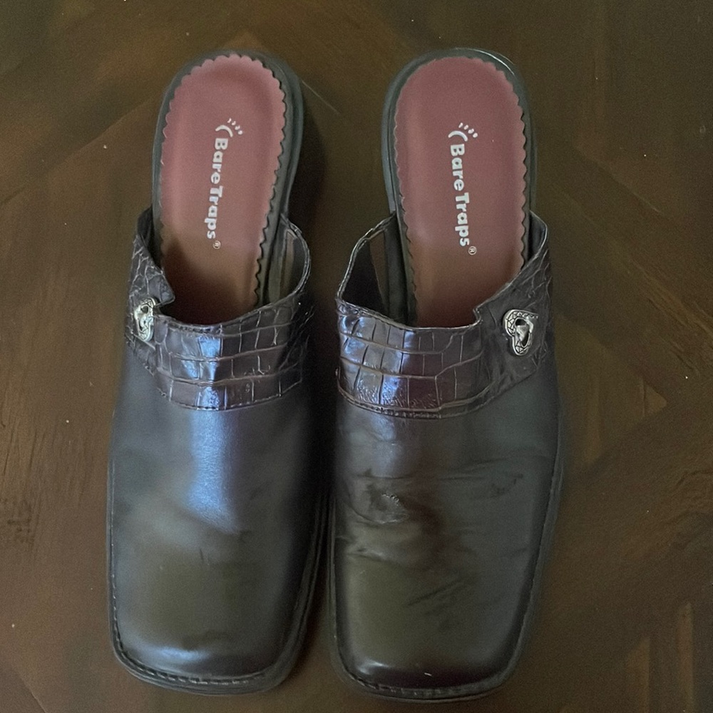 Brown Clogs